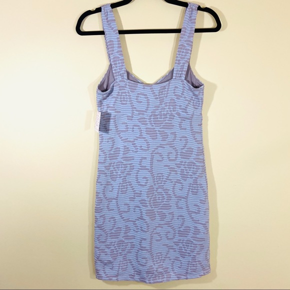 NWT Free People Floral Mini Bodycon Dress Size S - Picture 9 of 13